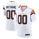 Zennovawear Denver Broncos Custom Game Jersey - White
