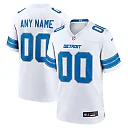 Zennovawear Detroit Lions Custom Game Jersey - White