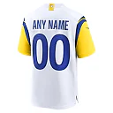 Zennovawear Los Angeles Rams Alternate Custom Jersey - White