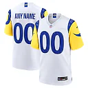 Zennovawear Los Angeles Rams Custom Game Jersey - White