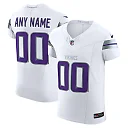 Zennovawear Minnesota Vikings Vapor FUSE. Elite Custom Jersey - White