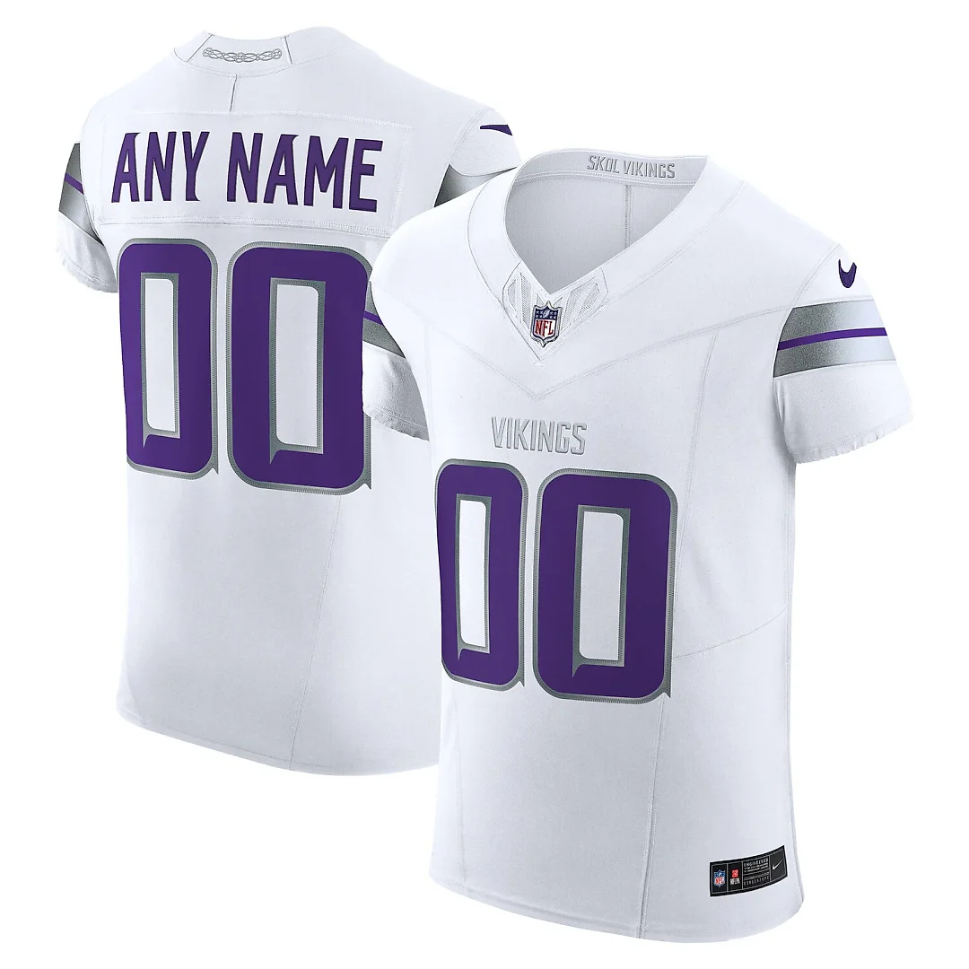 Zennovawear Minnesota Vikings Vapor FUSE. Elite Custom Jersey - White