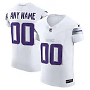 Zennovawear Minnesota Vikings Vapor FUSE. Elite Custom Jersey - White