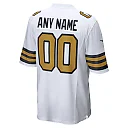 Zennovawear New Orleans Saints Alternate Custom Game Jersey - White