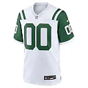 Zennovawear New York Jets Classic Alternate Custom Replica Jersey - White