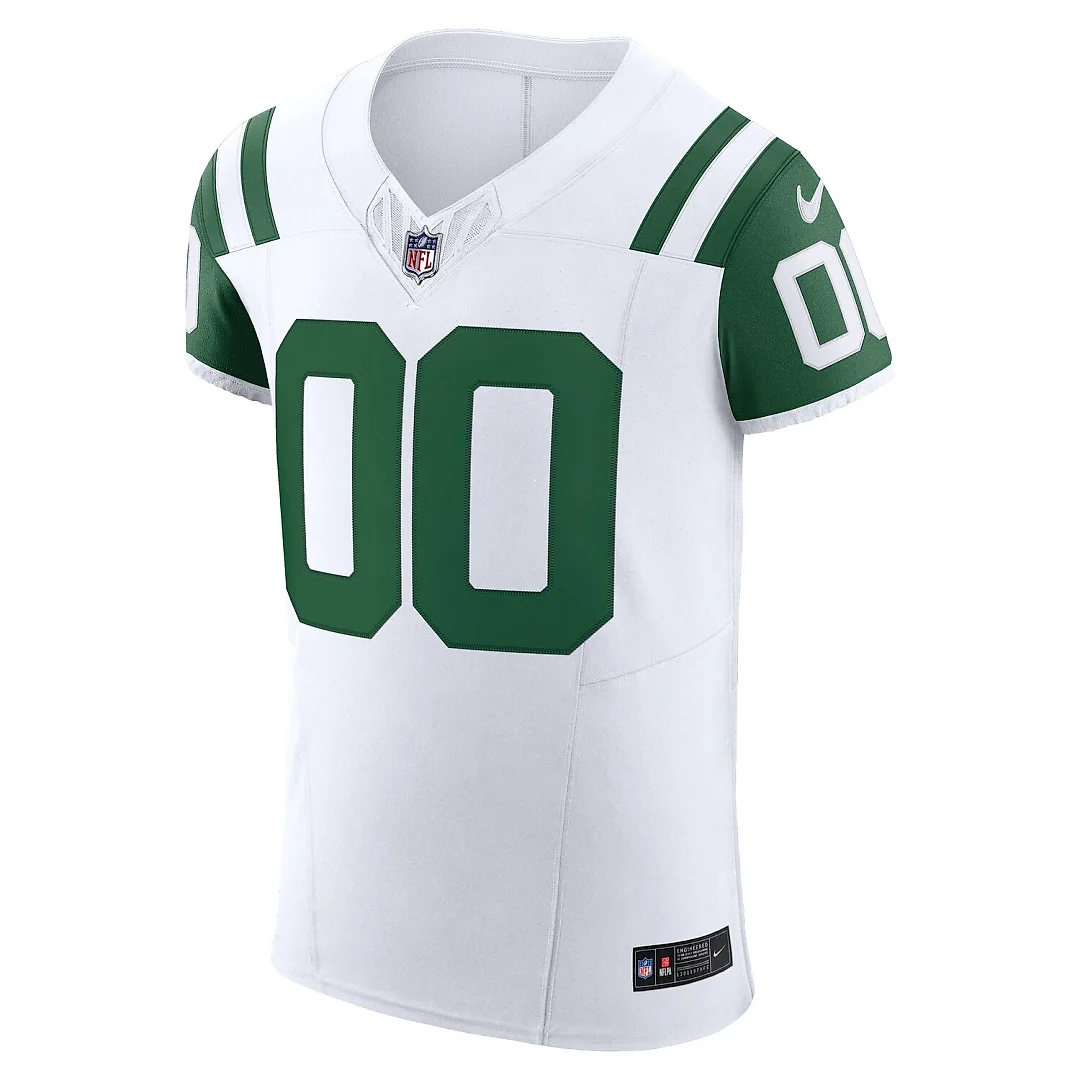 Zennovawear New York Jets Vapor FUSE. Elite Custom Jersey - White