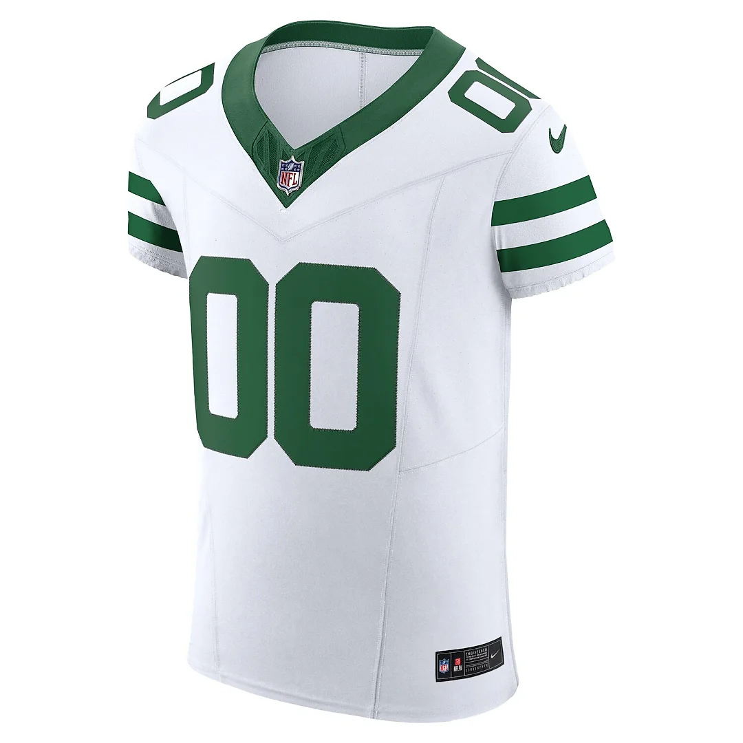 Zennovawear New York Jets Vapor FUSE. Elite Custom Jersey - White