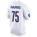 Zennovawear Paris Saint-Germain 2025 Soccer x NFL Game Jersey - White