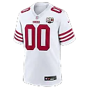 Zennovawear San Francisco 49ers 80th Anniversary Custom Game Jersey - White