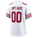 Zennovawear San Francisco 49ers 80th Anniversary Custom Game Jersey - White