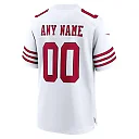 Zennovawear San Francisco 49ers Game Custom Player Jersey - White