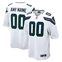 Zennovawear Seattle Seahawks Custom Game Jersey - White
