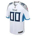 Zennovawear Tennessee Titans Custom Game Jersey - White