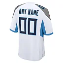 Zennovawear Tennessee Titans Custom Game Jersey - White