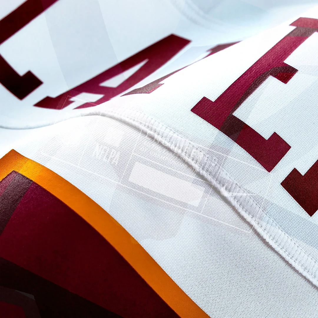 Zennovawear Washington Commanders Game Super Bowl Era Custom Jersey - White