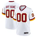 Zennovawear Washington Commanders Game Super Bowl Era Custom Jersey - White