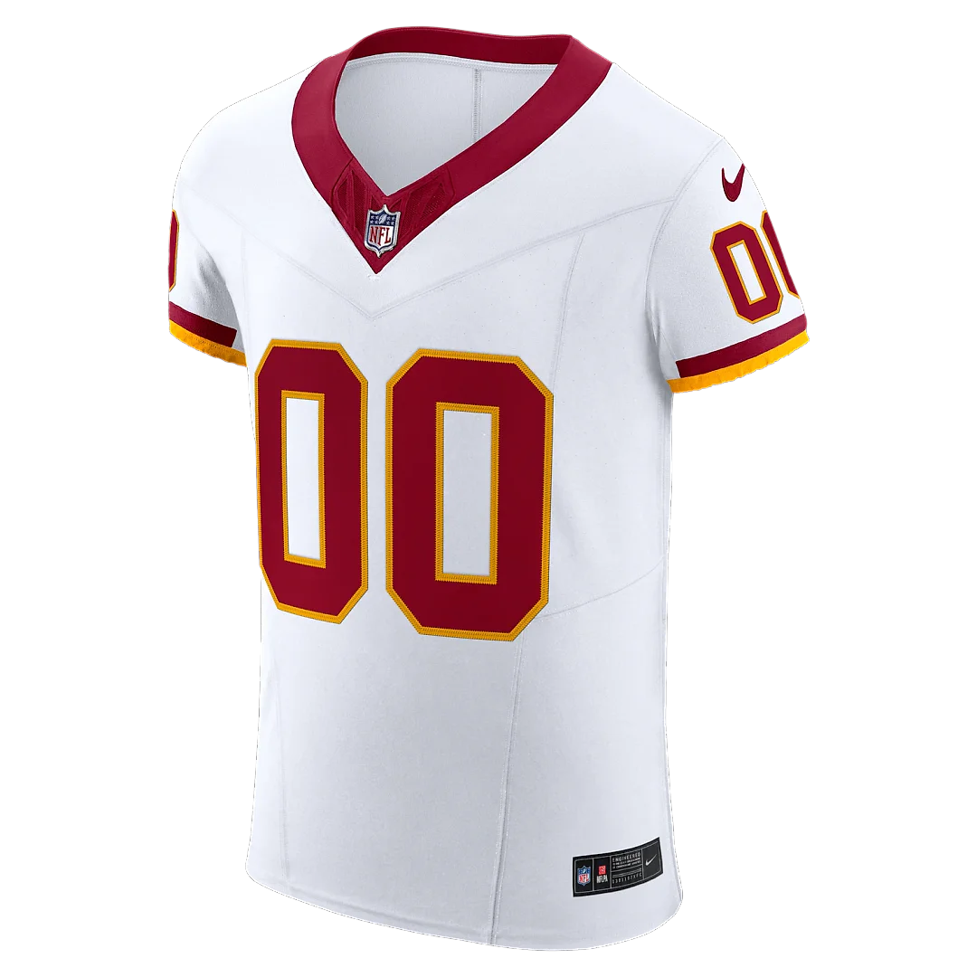 Zennovawear Washington Commanders Vapor FUSE. Elite Custom Jersey - White