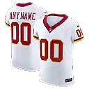 Zennovawear Washington Commanders Vapor FUSE. Elite Custom Jersey - White