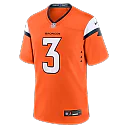 Zennovawear Wil Lutz Denver Broncos Team Game Jersey - Orange