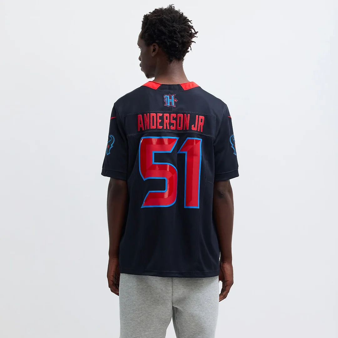 Zennovawear Will Anderson Jr. Houston Texans 2nd Alternate Vapor FUSE. Limited Jersey - Navy