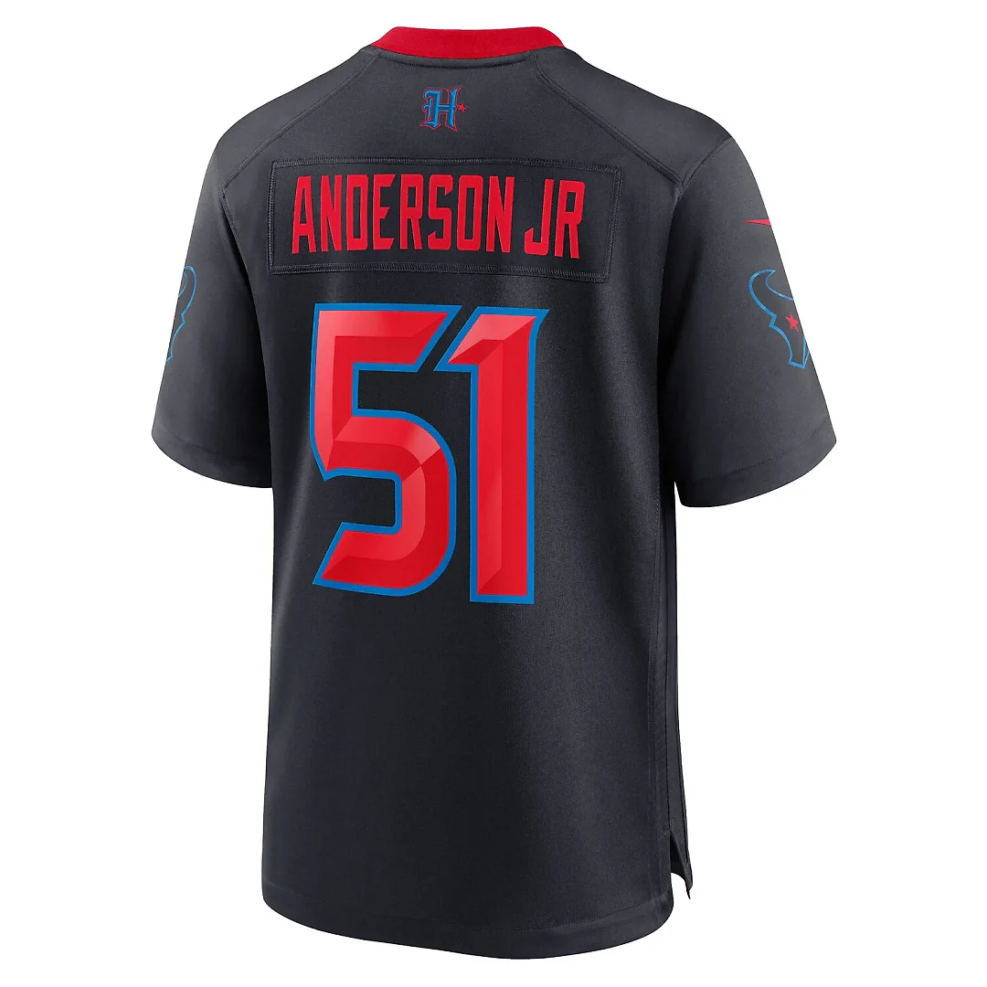 Zennovawear Will Anderson Jr. Houston Texans Alternate Game Jersey - Navy