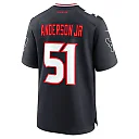 Zennovawear Will Anderson Jr. Houston Texans Game Jersey - Navy