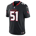 Zennovawear Will Anderson Jr. Houston Texans Team Vapor FUSE. Stitched Limited Jersey - Navy