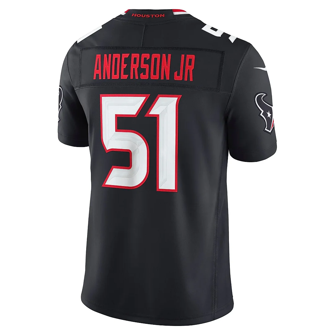 Zennovawear Will Anderson Jr. Houston Texans Team Vapor FUSE. Stitched Limited Jersey - Navy