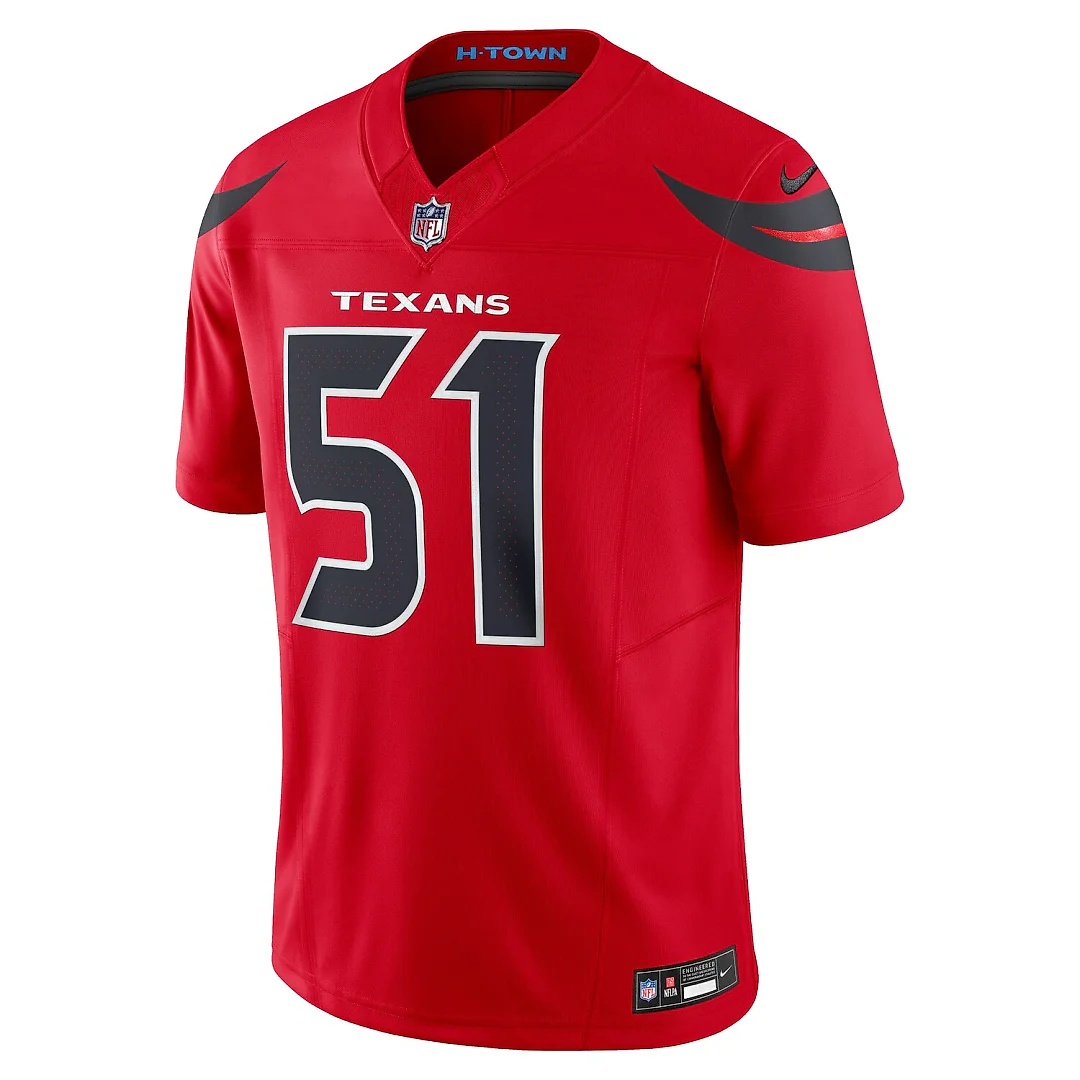 Zennovawear Will Anderson Jr. Houston Texans Alternate Vapor FUSE. Limited Jersey - Red