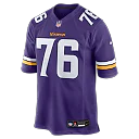 Zennovawear Will Fries Minnesota Vikings Team Game Jersey - Purple