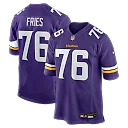 Zennovawear Will Fries Minnesota Vikings Team Game Jersey - Purple