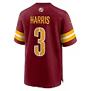 Zennovawear Will Harris Washington Commanders Team Game Jersey - Burgundy