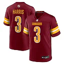 Zennovawear Will Harris Washington Commanders Team Game Jersey - Burgundy