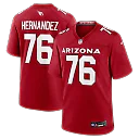 Zennovawear Will Hernandez Arizona Cardinals Team Game Jersey - Cardinal