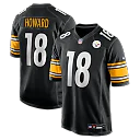 Zennovawear Will Howard Pittsburgh Steelers Team Game Jersey - Black