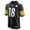 Zennovawear Will Howard Pittsburgh Steelers Team Game Jersey - Black