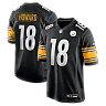 Zennovawear Will Howard Pittsburgh Steelers Team Game Jersey - Black
