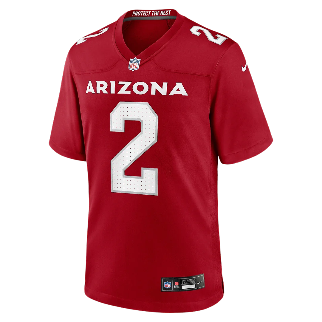 Zennovawear Will Johnson Arizona Cardinals Team Game Jersey - Cardinal