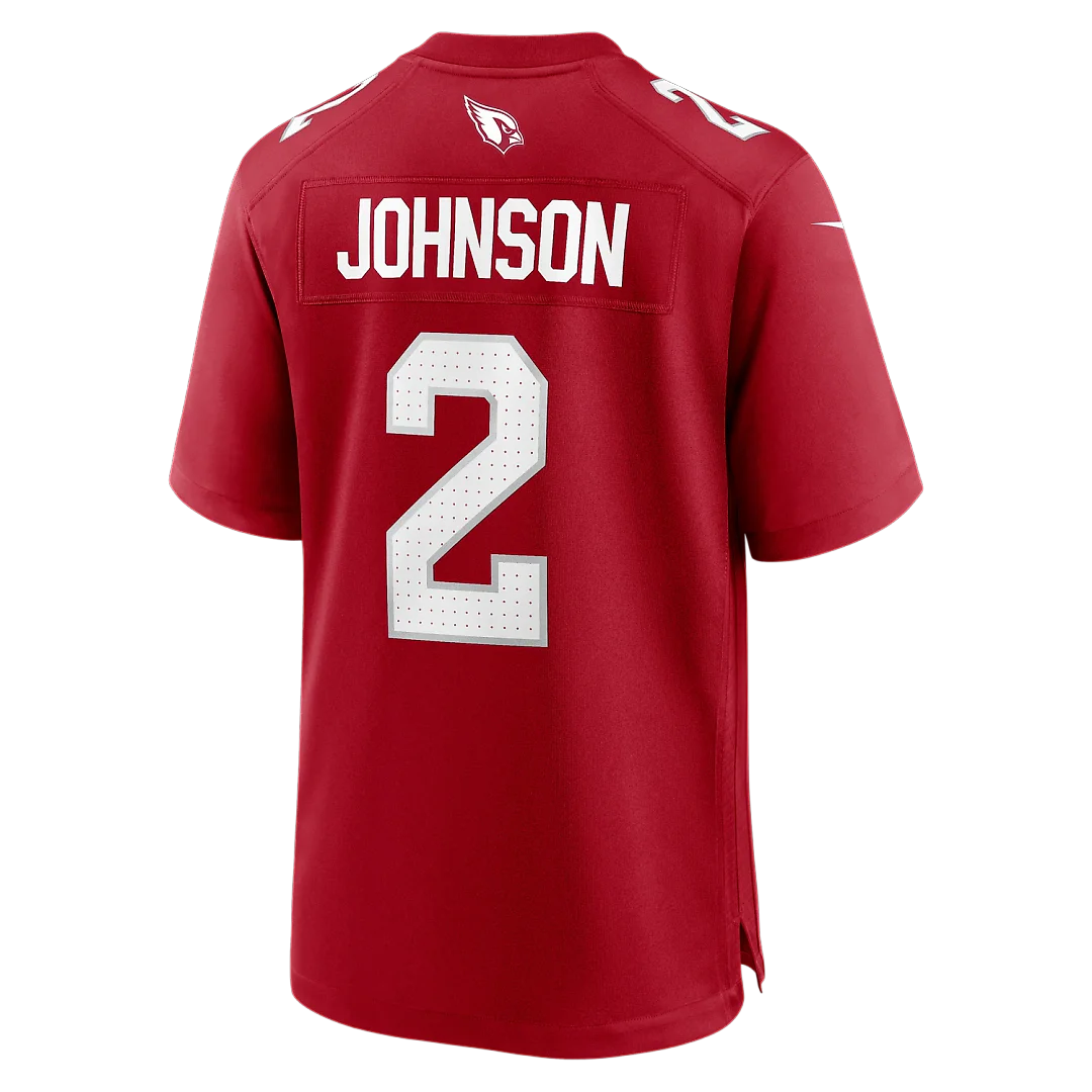 Zennovawear Will Johnson Arizona Cardinals Team Game Jersey - Cardinal