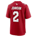 Zennovawear Will Johnson Arizona Cardinals Team Game Jersey - Cardinal