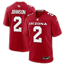 Zennovawear Will Johnson Arizona Cardinals Team Game Jersey - Cardinal