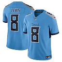 Zennovawear Will Levis Tennessee Titans Alternate Vapor FUSE. Limited Jersey - Light Blue