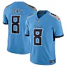 Zennovawear Will Levis Tennessee Titans Alternate Vapor FUSE. Limited Jersey - Light Blue