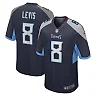 Zennovawear Will Levis Tennessee Titans Game Jersey - Navy