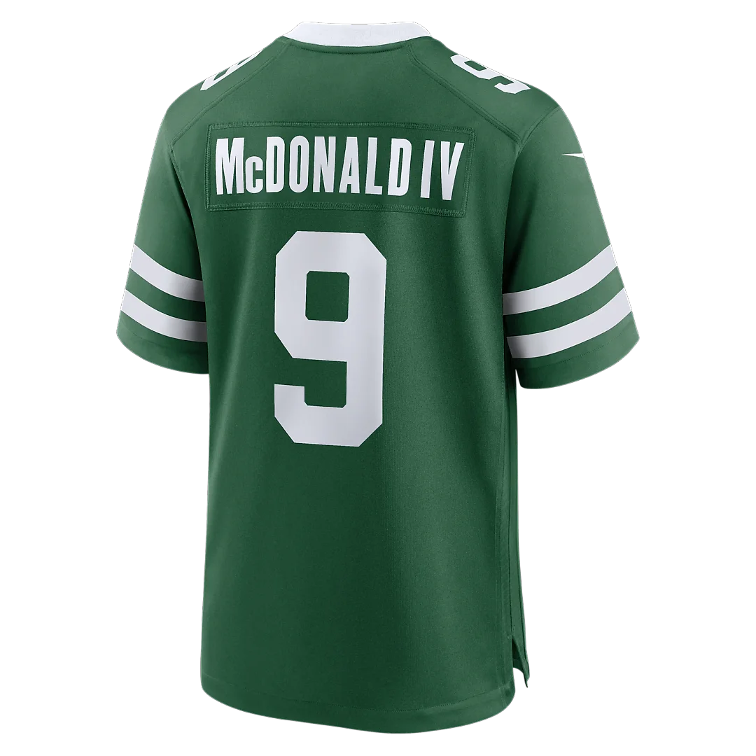 Zennovawear Will McDonald IV New York Jets Team Game Jersey - Legacy Green