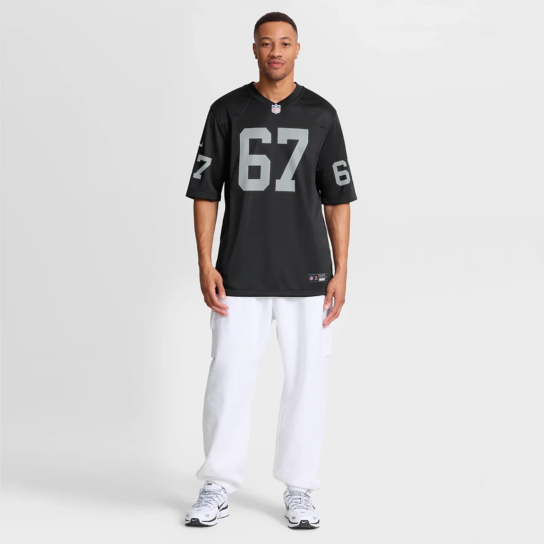 Zennovawear Will Putnam Las Vegas Raiders Team Game Jersey - Black