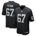 Zennovawear Will Putnam Las Vegas Raiders Team Game Jersey - Black