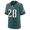 Zennovawear Will Shipley Philadelphia Eagles Team Game Jersey - Midnight Green