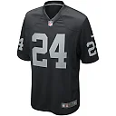 Zennovawear Willie Brown Las Vegas Raiders Game Retired Player Jersey - Black