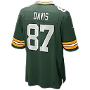 Zennovawear Willie Davis Green Bay Packers Game Retired Player Jersey - Green